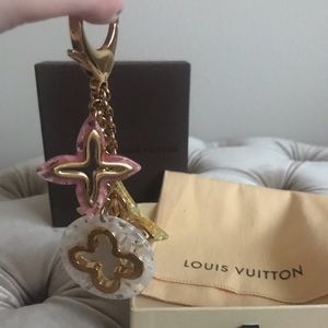 Louis Vuitton insolence bag charm multicolor
